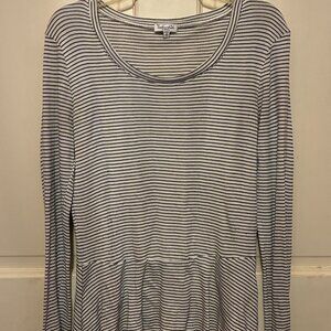 Splendid XS Peplum Top